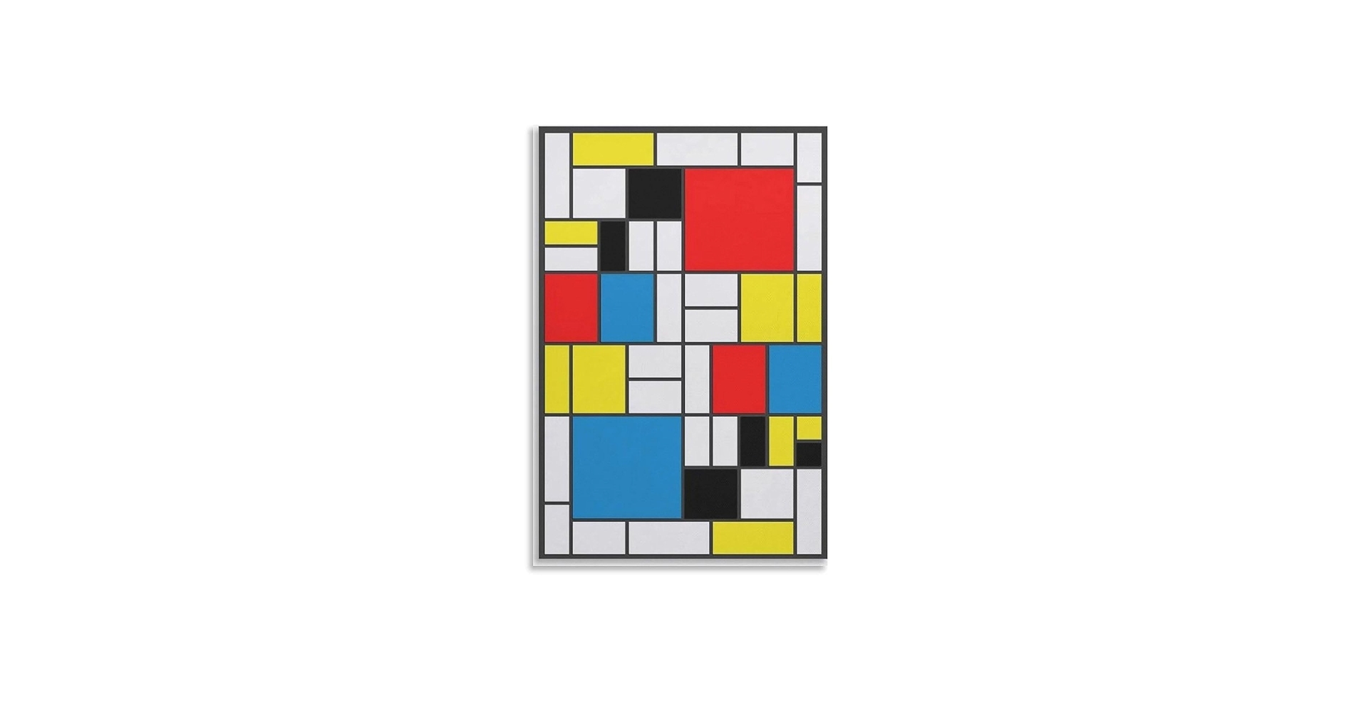 Amazon.co.jp: ピート・モンドリアン偉大な抽象画家たち絵画（赤